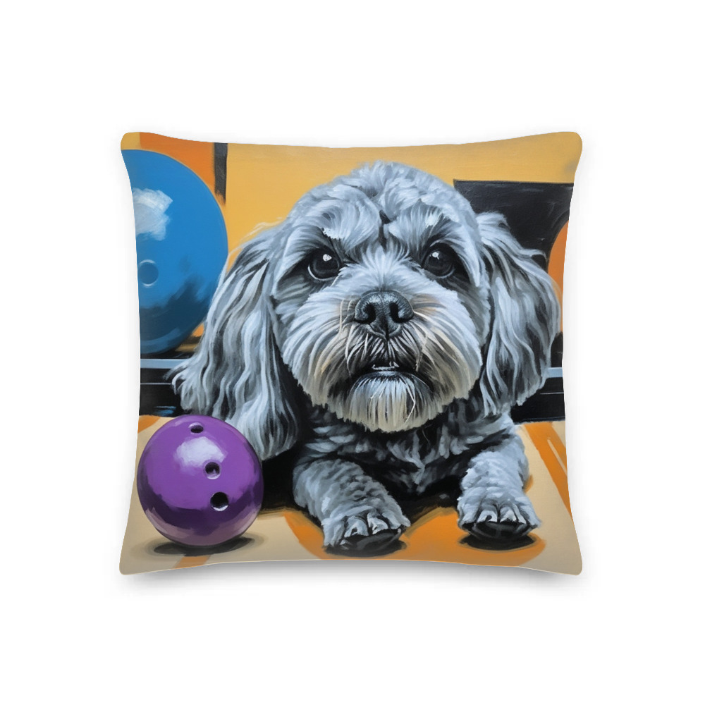 PugMug Custom Lily Premium Pillow
