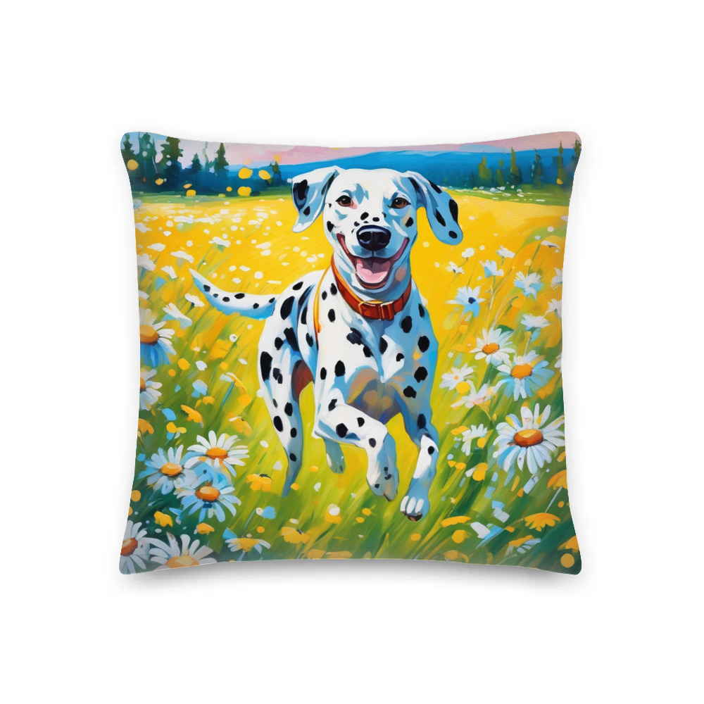 PugMug Custom Dalmatian Premium Pillow