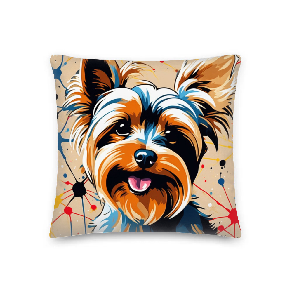 PugMug Custom Pet Premium Pillow