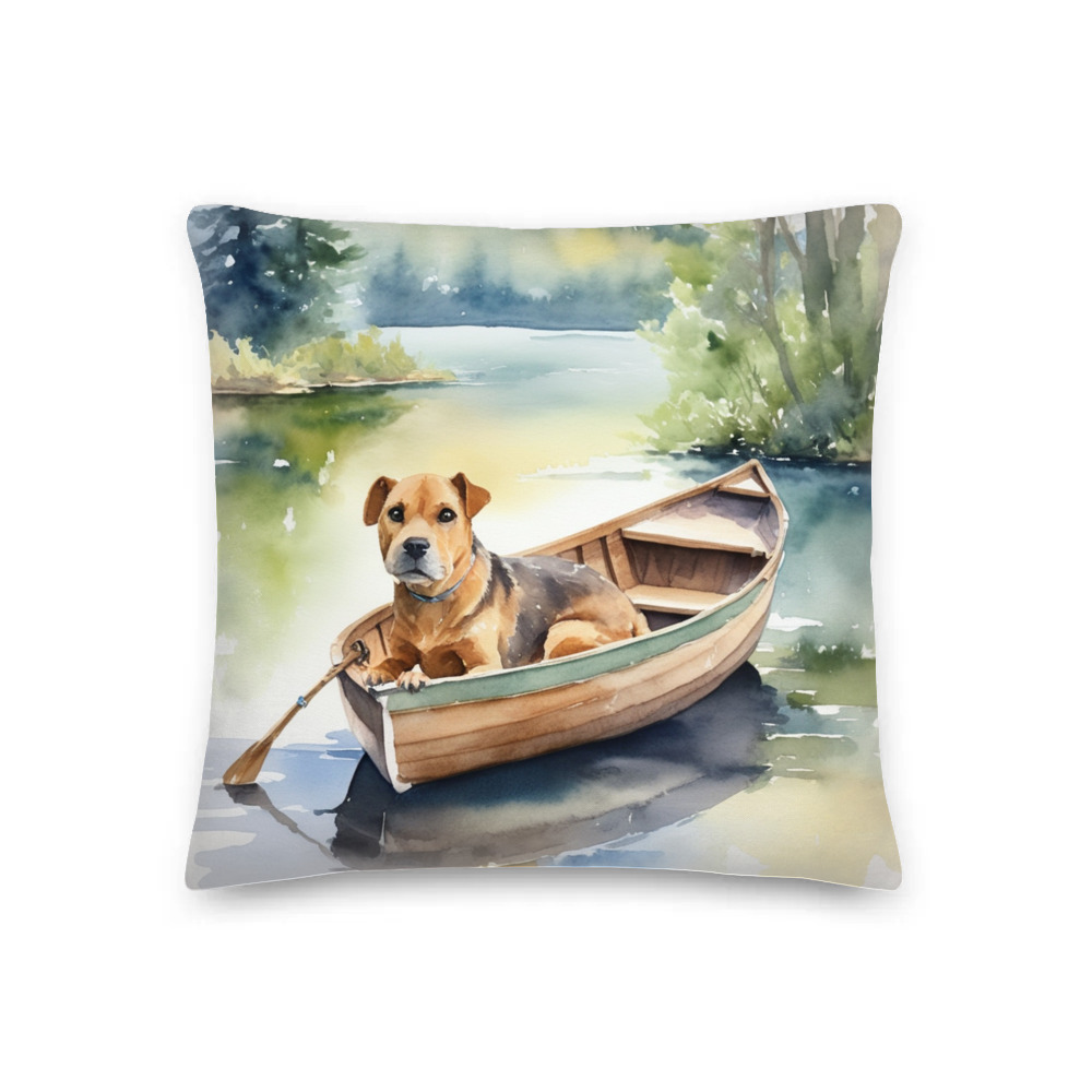 PugMug Custom Halina Premium Pillow