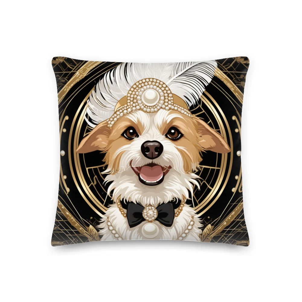 PugMug Custom Luna Premium Pillow