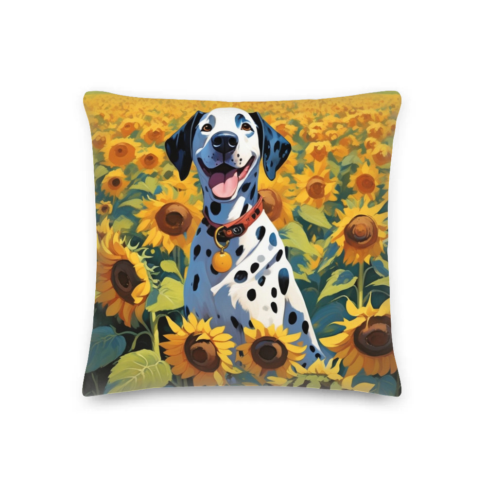 PugMug Custom Dalmatian Premium Pillow