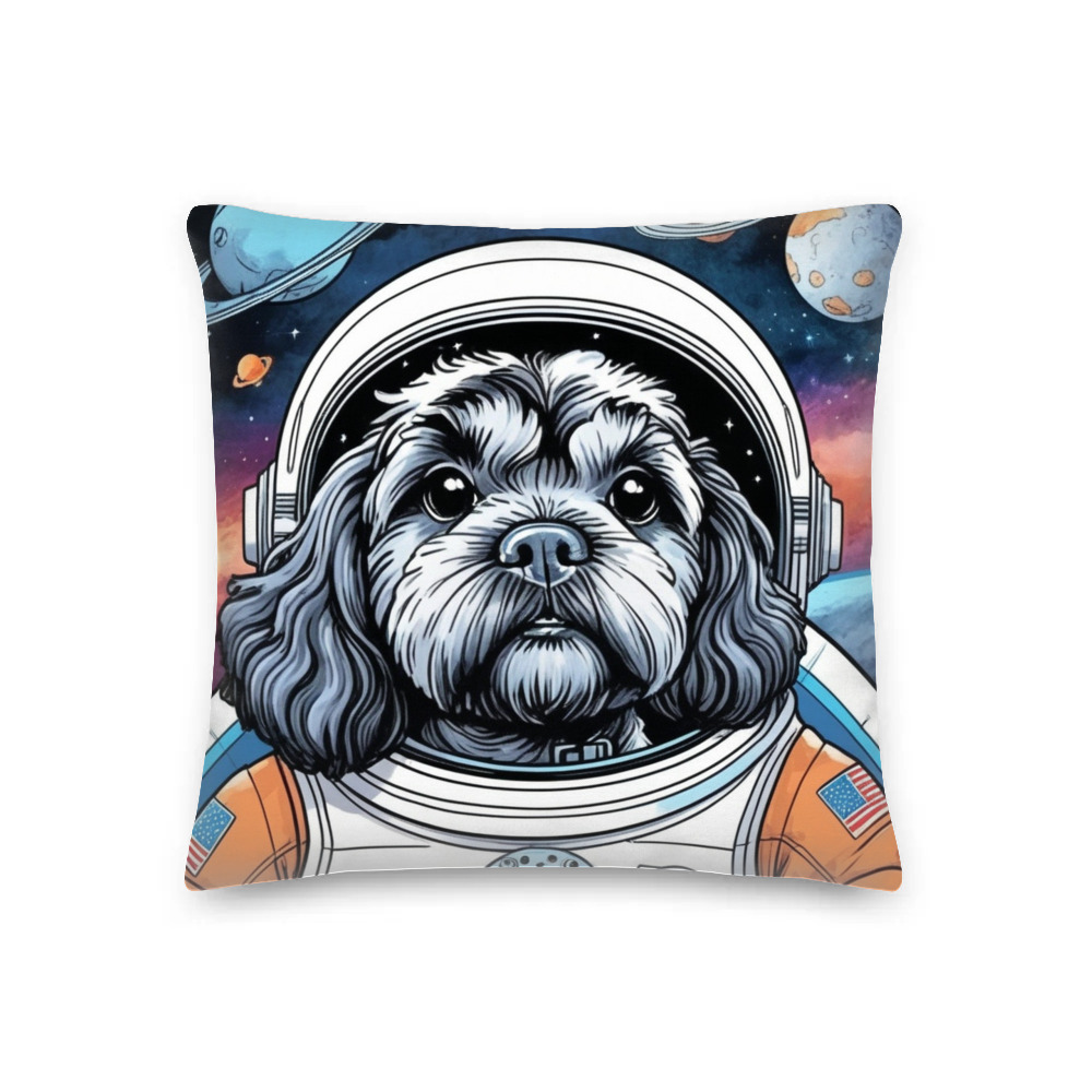 PugMug Custom Lily Premium Pillow