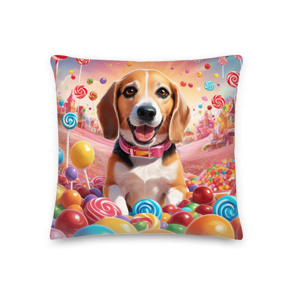 PugMug Custom Munchkin Premium Pillow