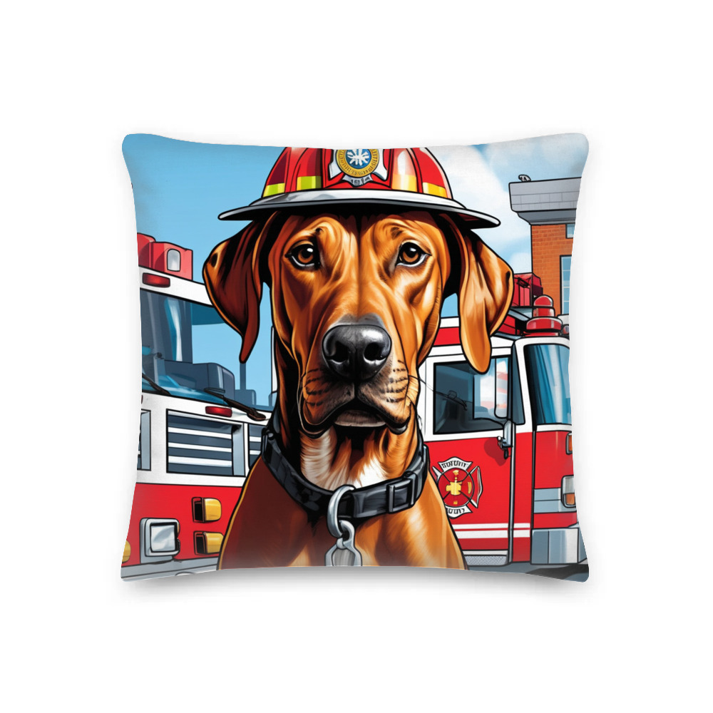 PugMug Custom Rhodesian Ridgeback Premium Pillow