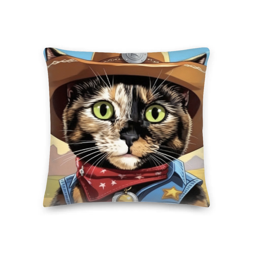 PugMug Custom Ripley Premium Pillow