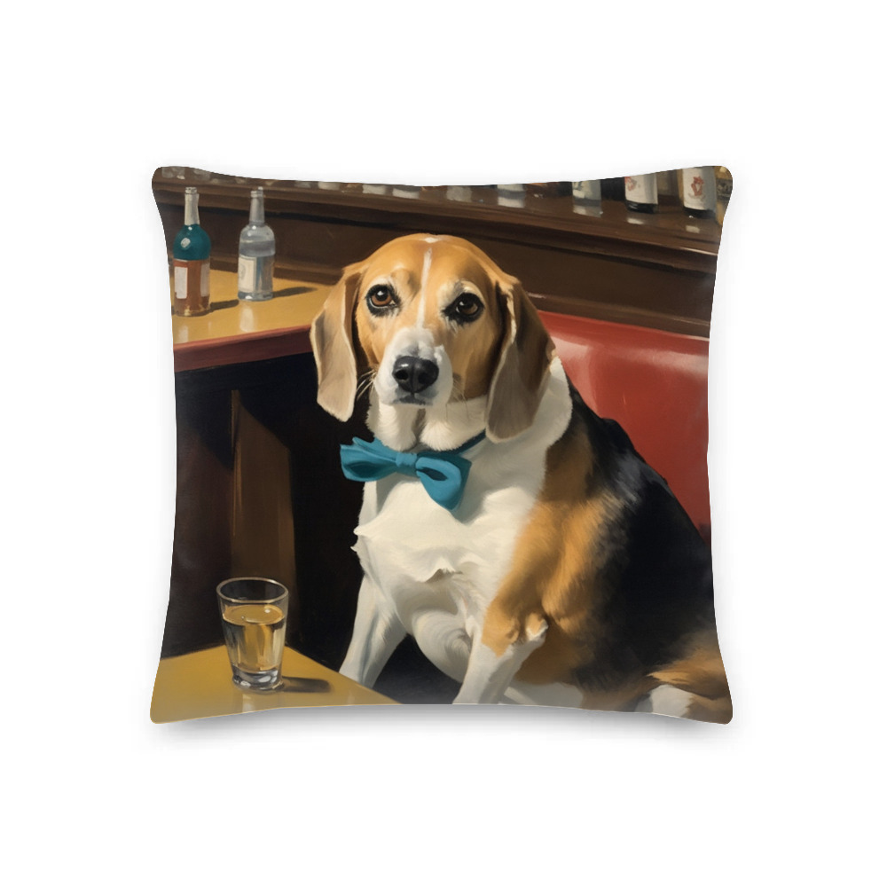 PugMug Custom Munchkin Premium Pillow