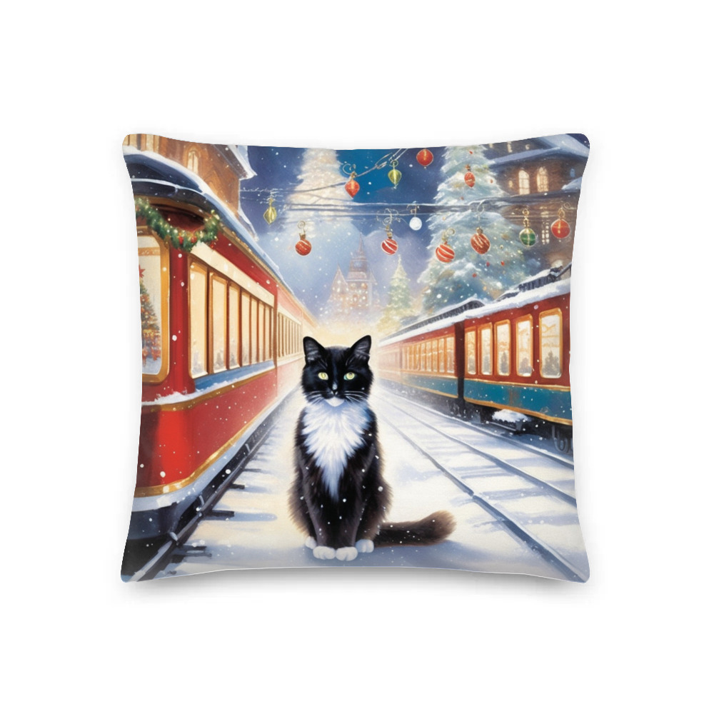 PugMug Custom Peerie Premium Pillow