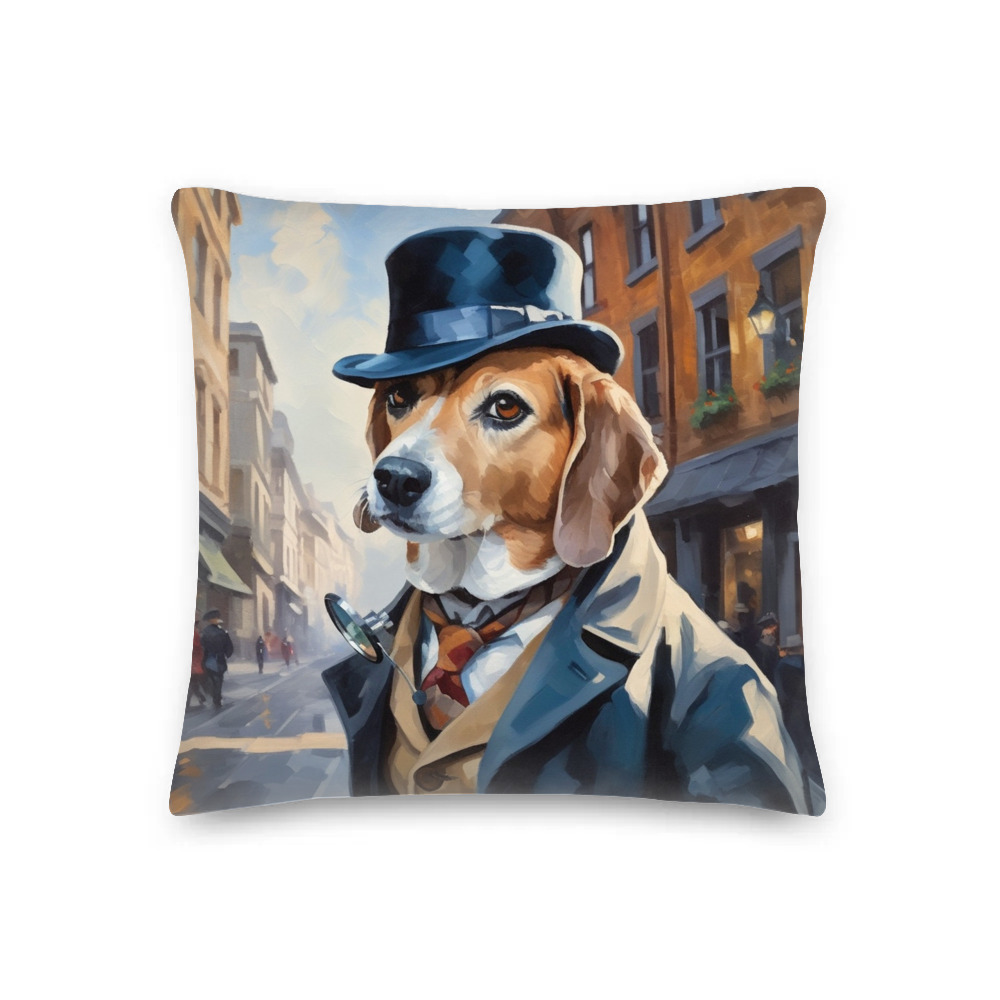 PugMug Custom Munchkin Premium Pillow