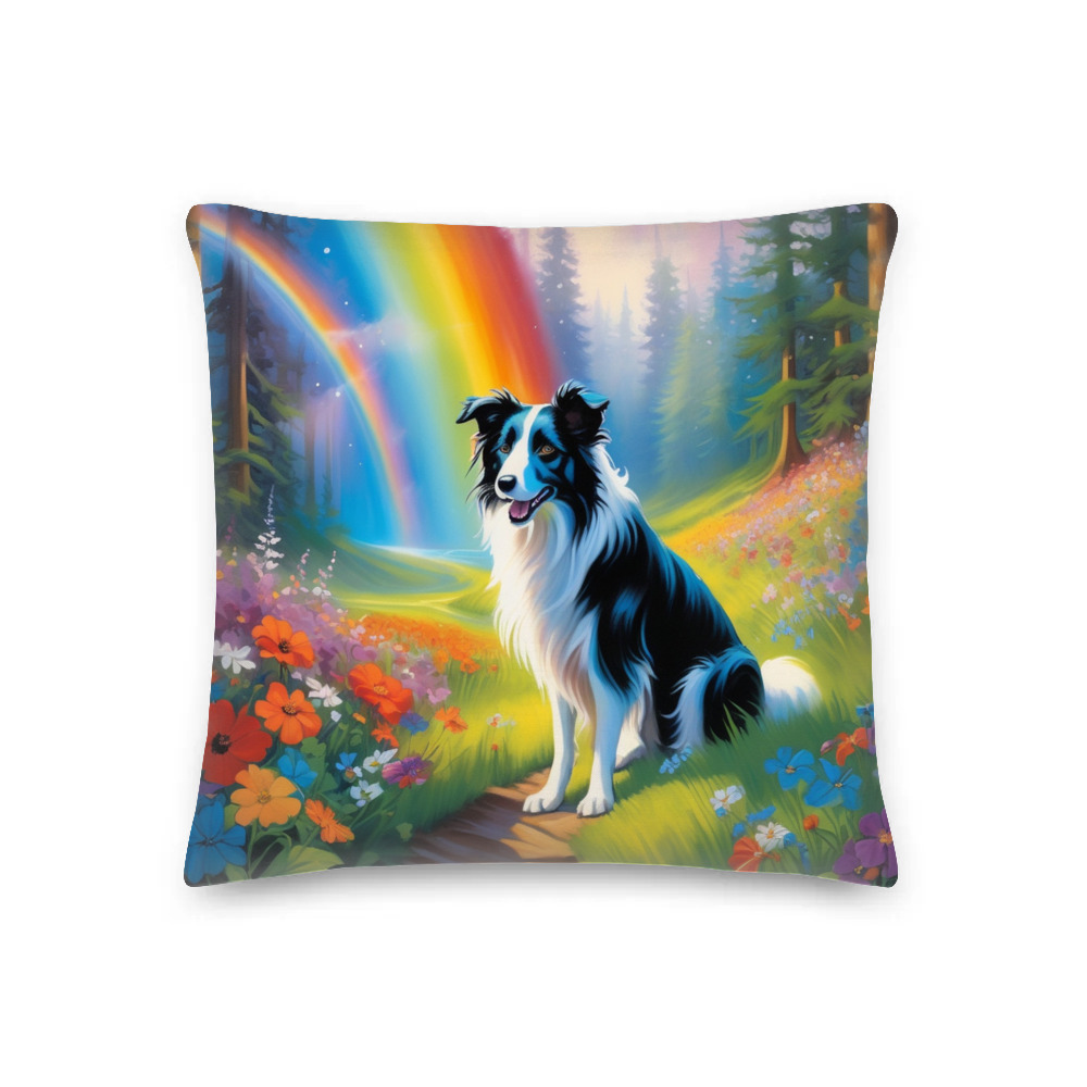 PugMug Custom Border Collie Premium Pillow