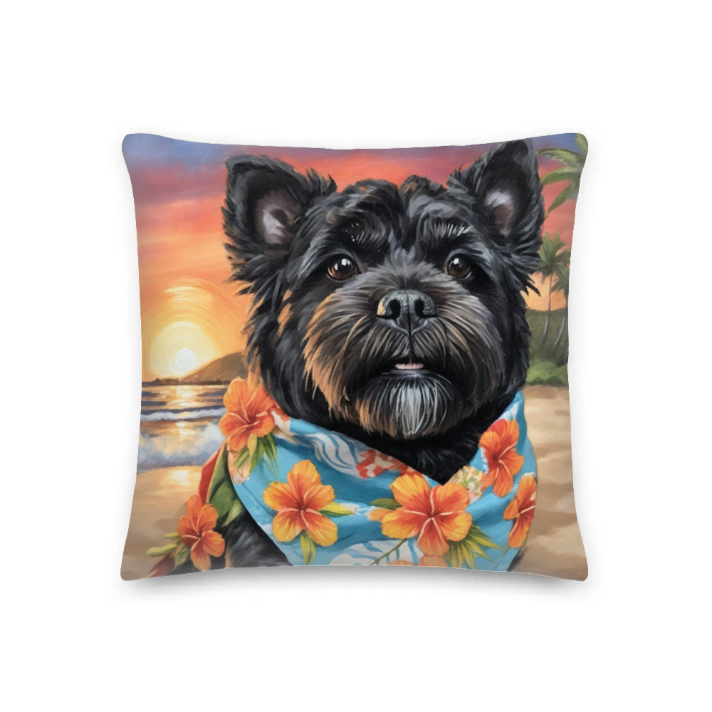 PugMug Custom Lily Premium Pillow