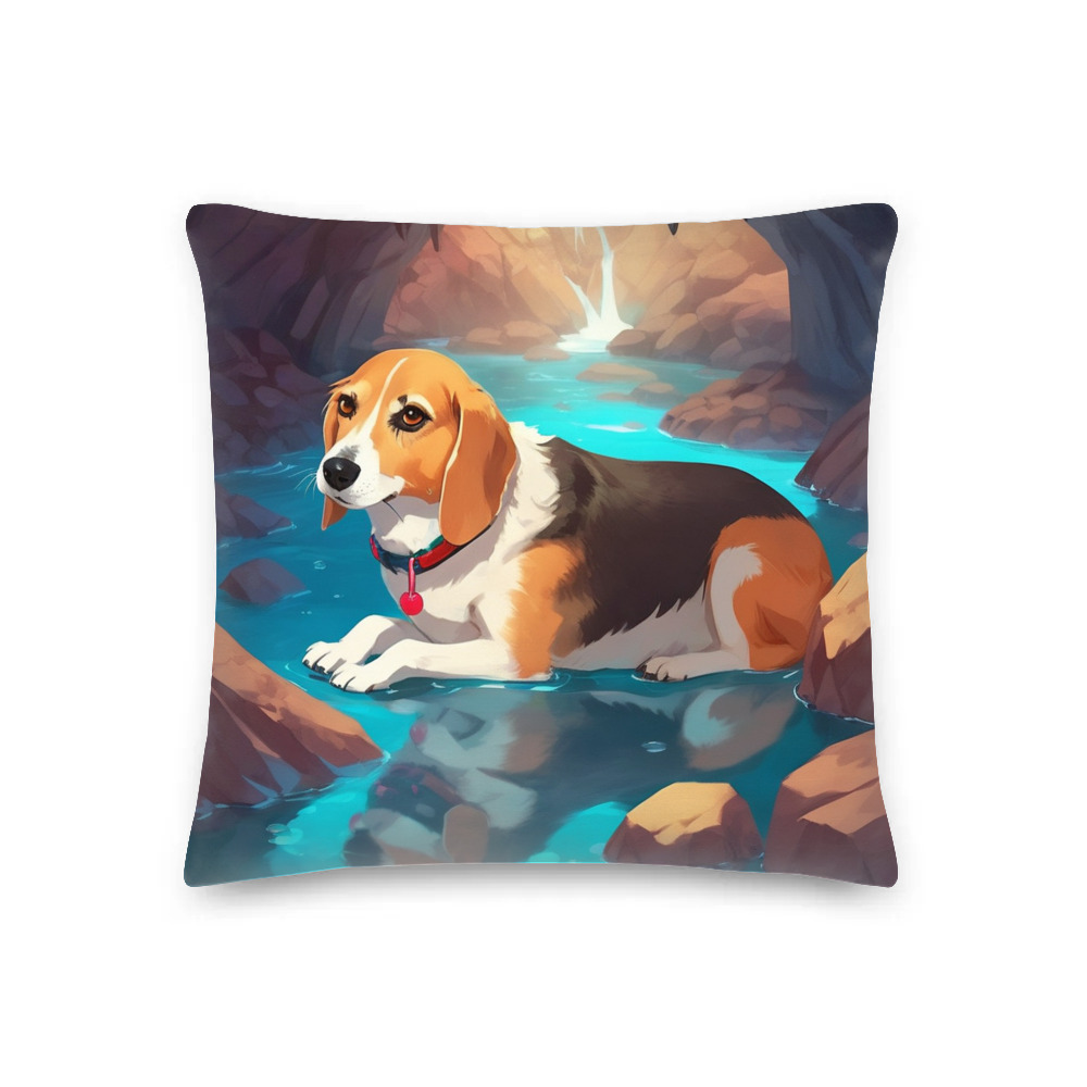 PugMug Custom Munchkin Premium Pillow