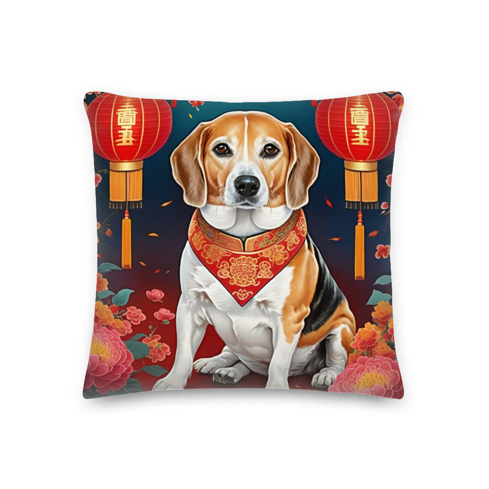 PugMug Custom Munchkin Premium Pillow