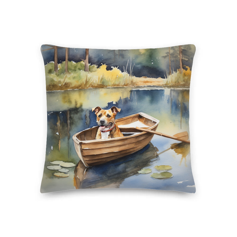 PugMug Custom Tony Hawk Premium Pillow