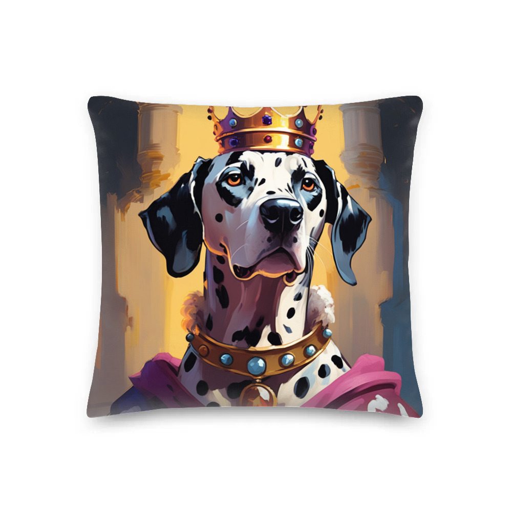 PugMug Custom Dalmatian Premium Pillow