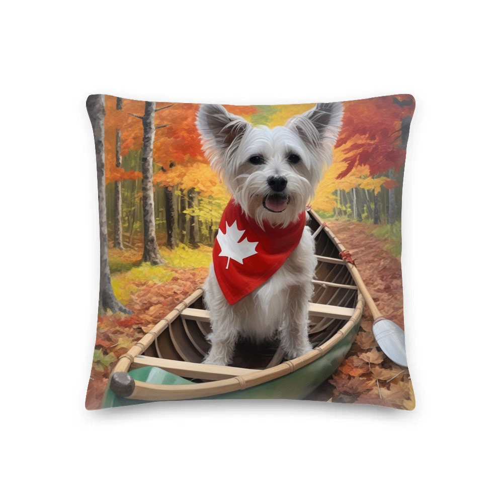 PugMug Custom Leo Premium Pillow