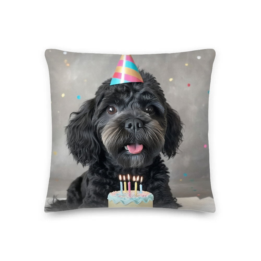 PugMug Custom Lily Premium Pillow