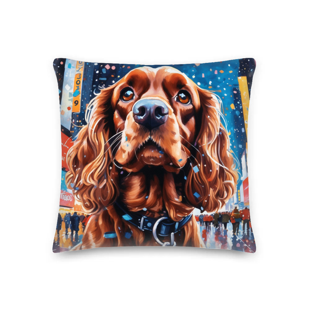 PugMug Custom Pet Premium Pillow