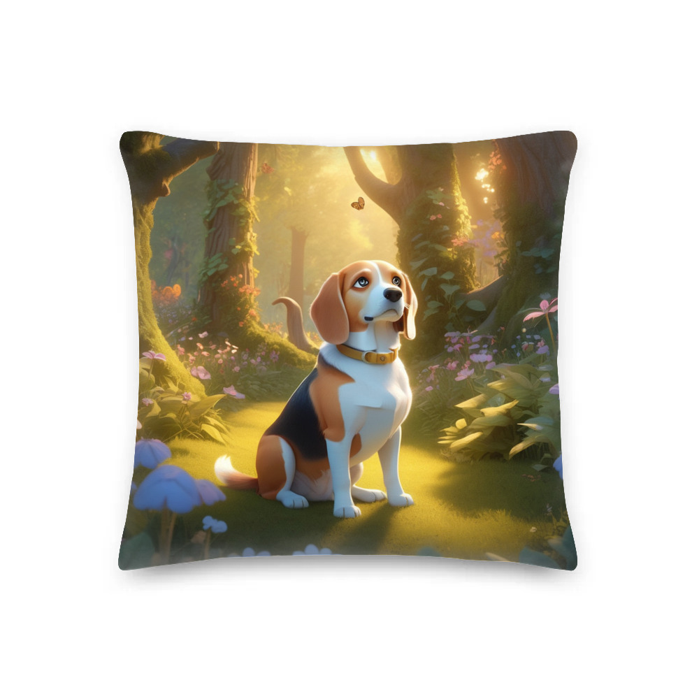 PugMug Custom Munchkin Premium Pillow