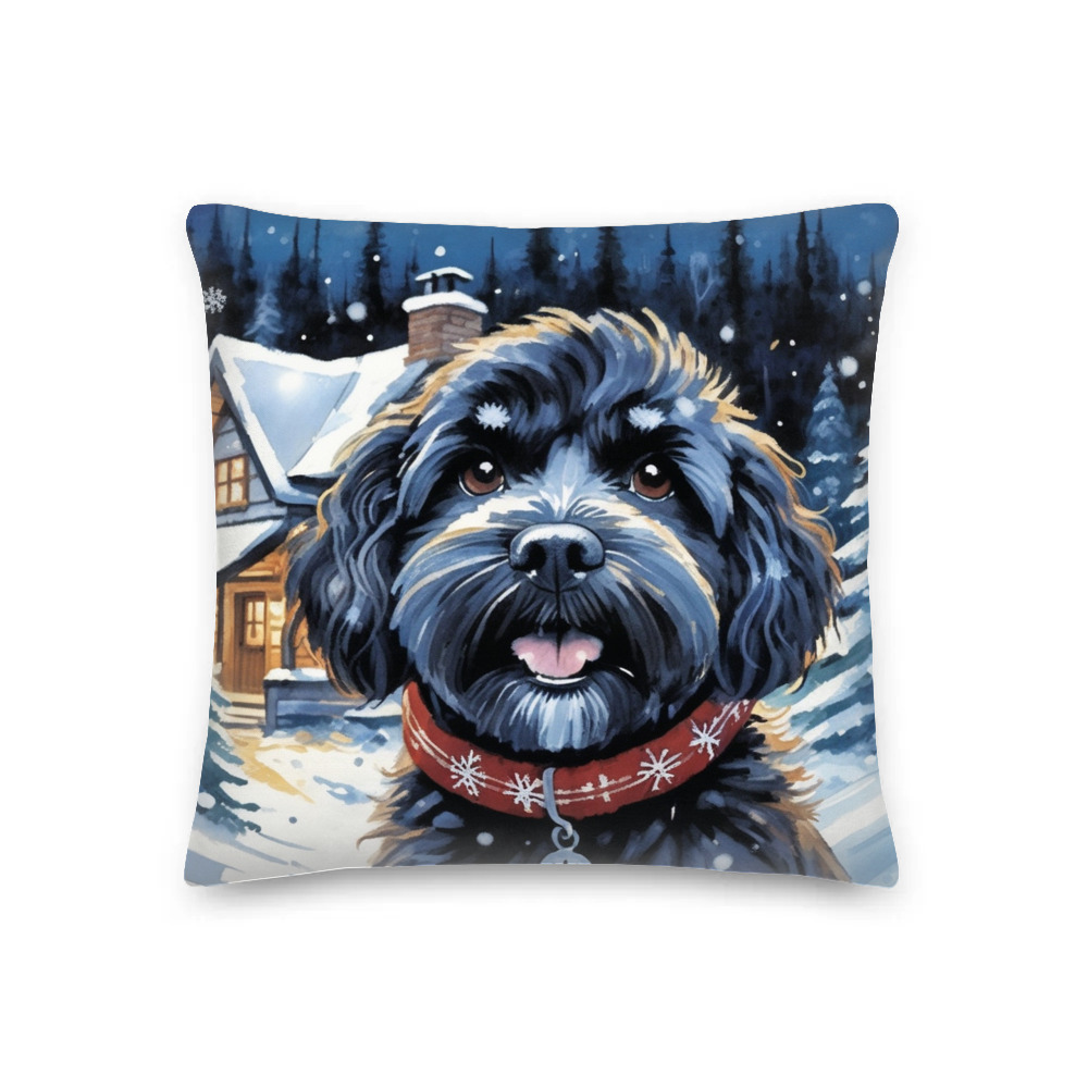 PugMug Custom Lily Premium Pillow