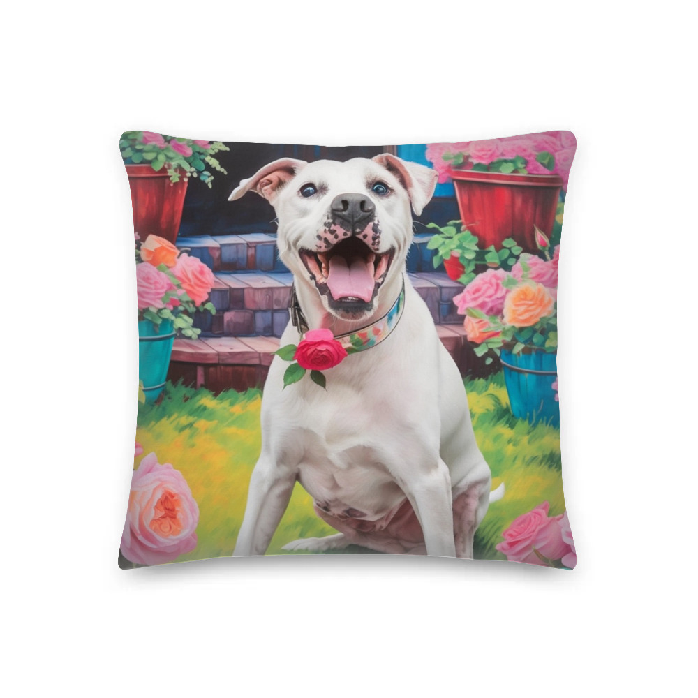 PugMug Custom Melody Premium Pillow