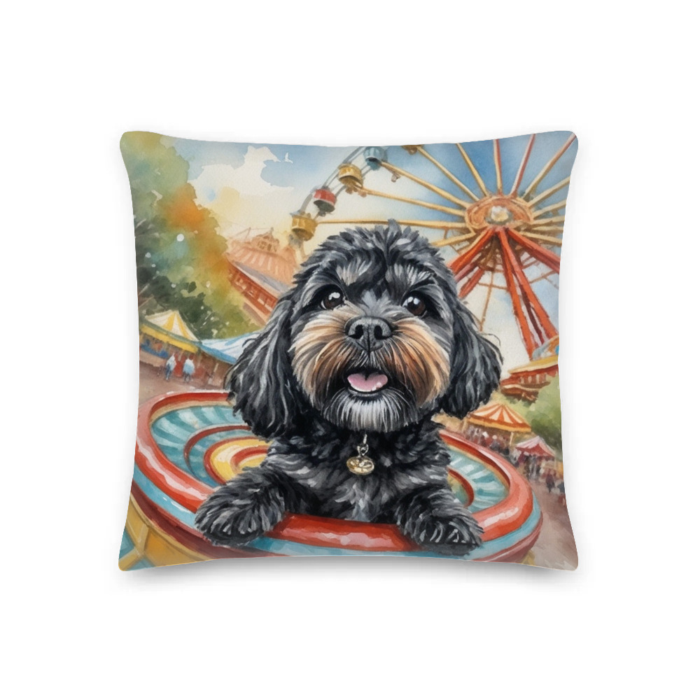 PugMug Custom Lily Premium Pillow