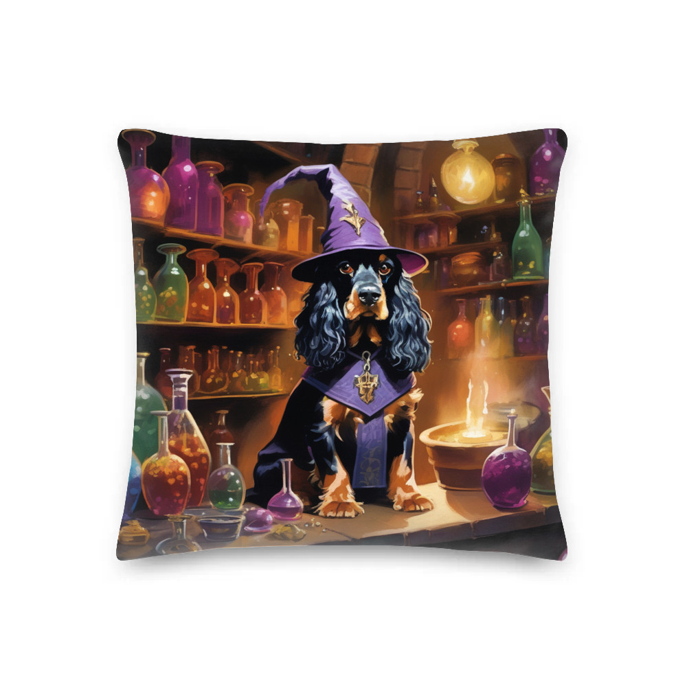 PugMug Custom English Cocker Spaniel Premium Pillow