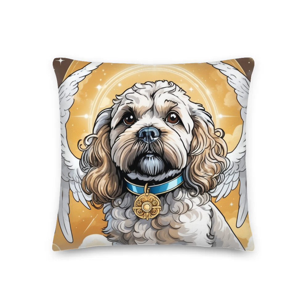 PugMug Custom Lily Premium Pillow