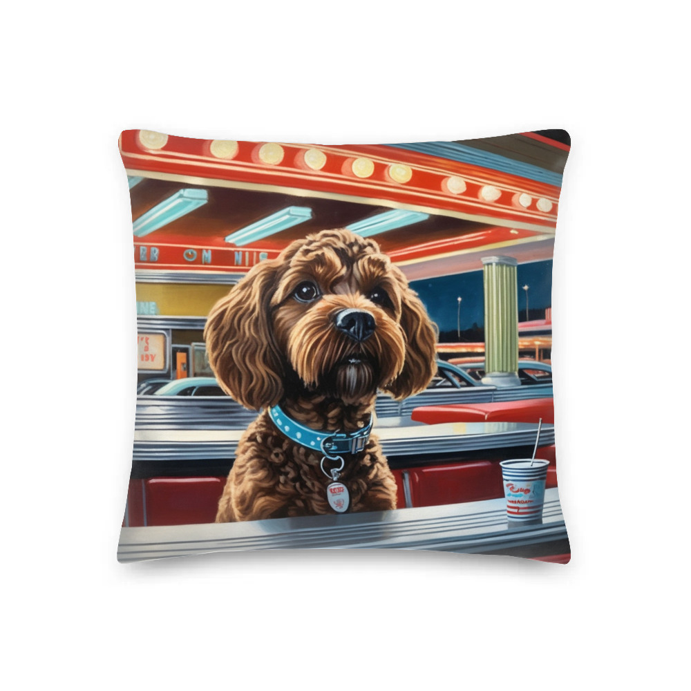 PugMug Custom Lily Premium Pillow