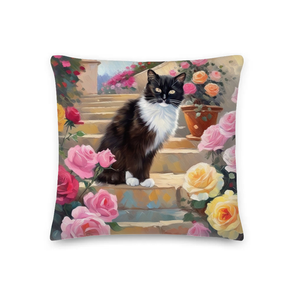 PugMug Custom Peerie Premium Pillow