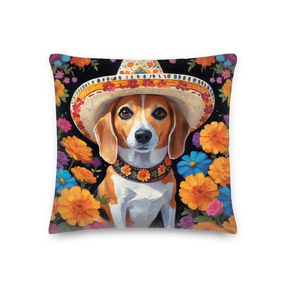 PugMug Custom Munchkin Premium Pillow