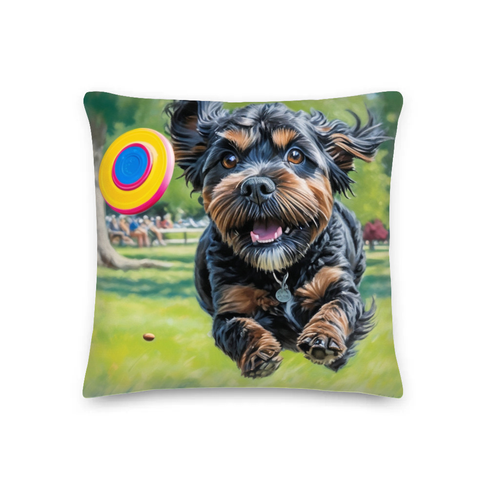 PugMug Custom Lily Premium Pillow