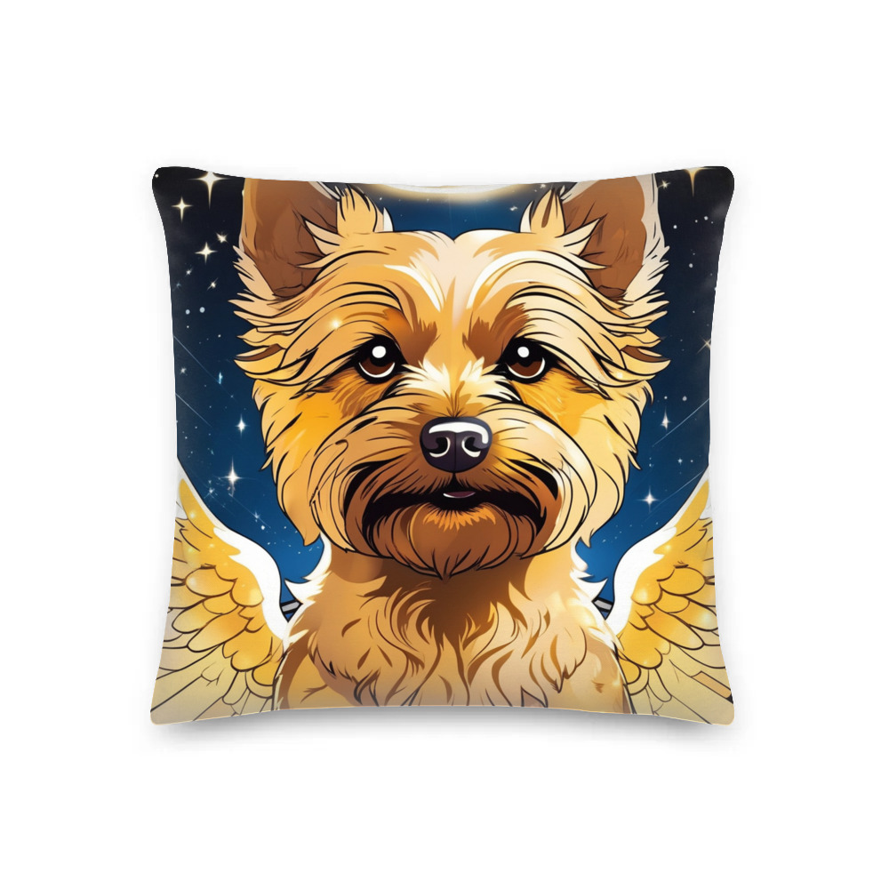 PugMug Custom Cairn Terrier Premium Pillow