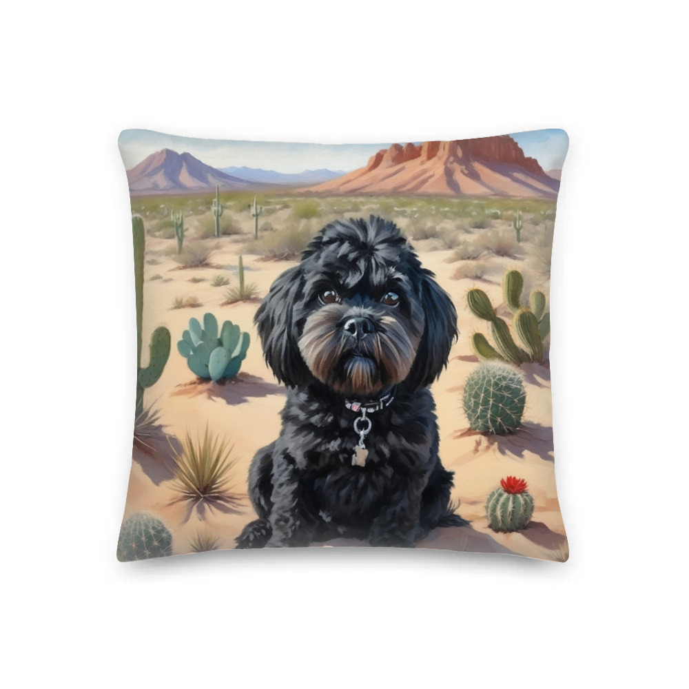 PugMug Custom Lily Premium Pillow