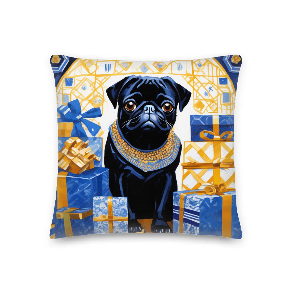 PugMug Custom Pet Premium Pillow