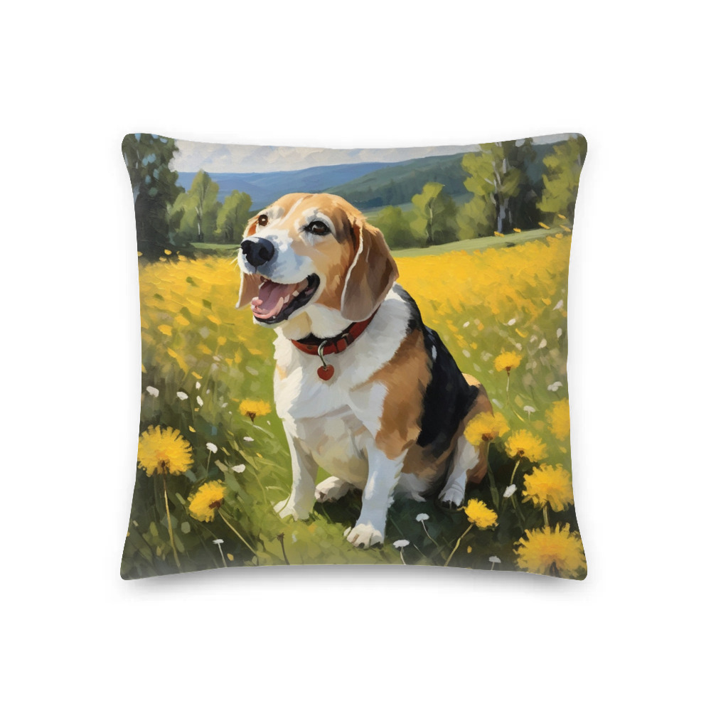 PugMug Custom Munchkin Premium Pillow