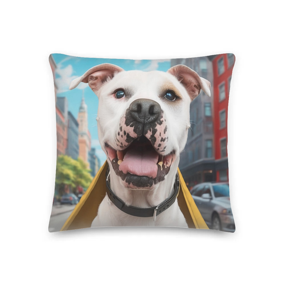 PugMug Custom Melody Premium Pillow