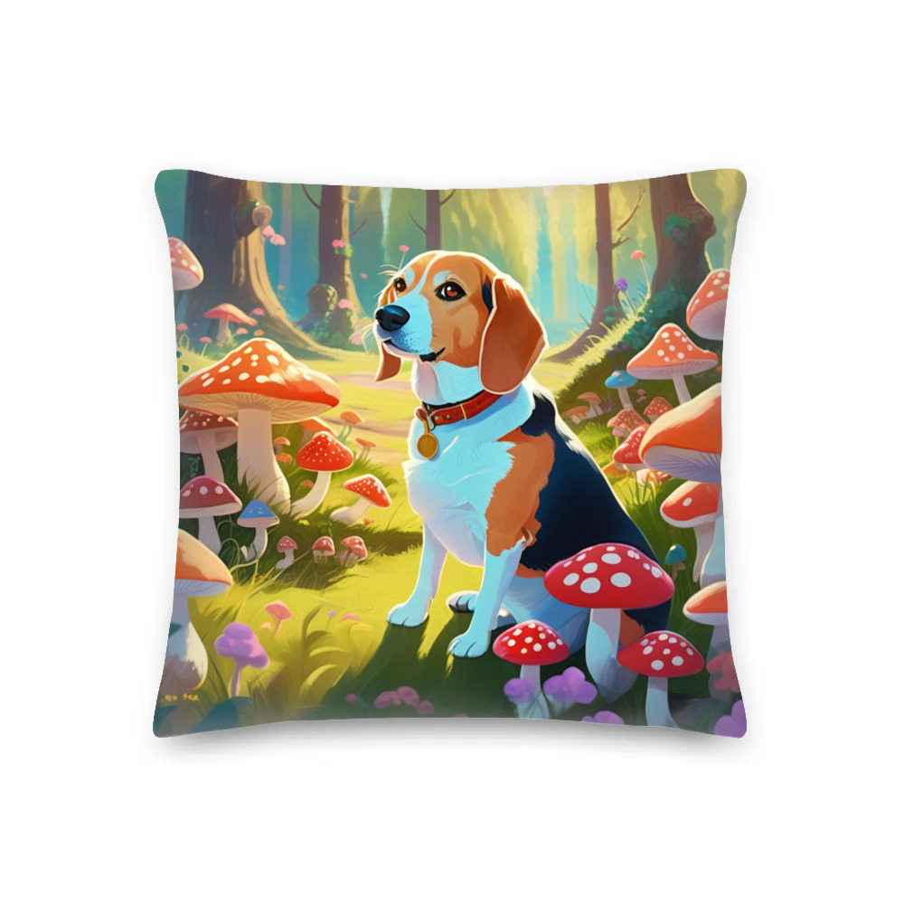 PugMug Custom Munchkin Premium Pillow