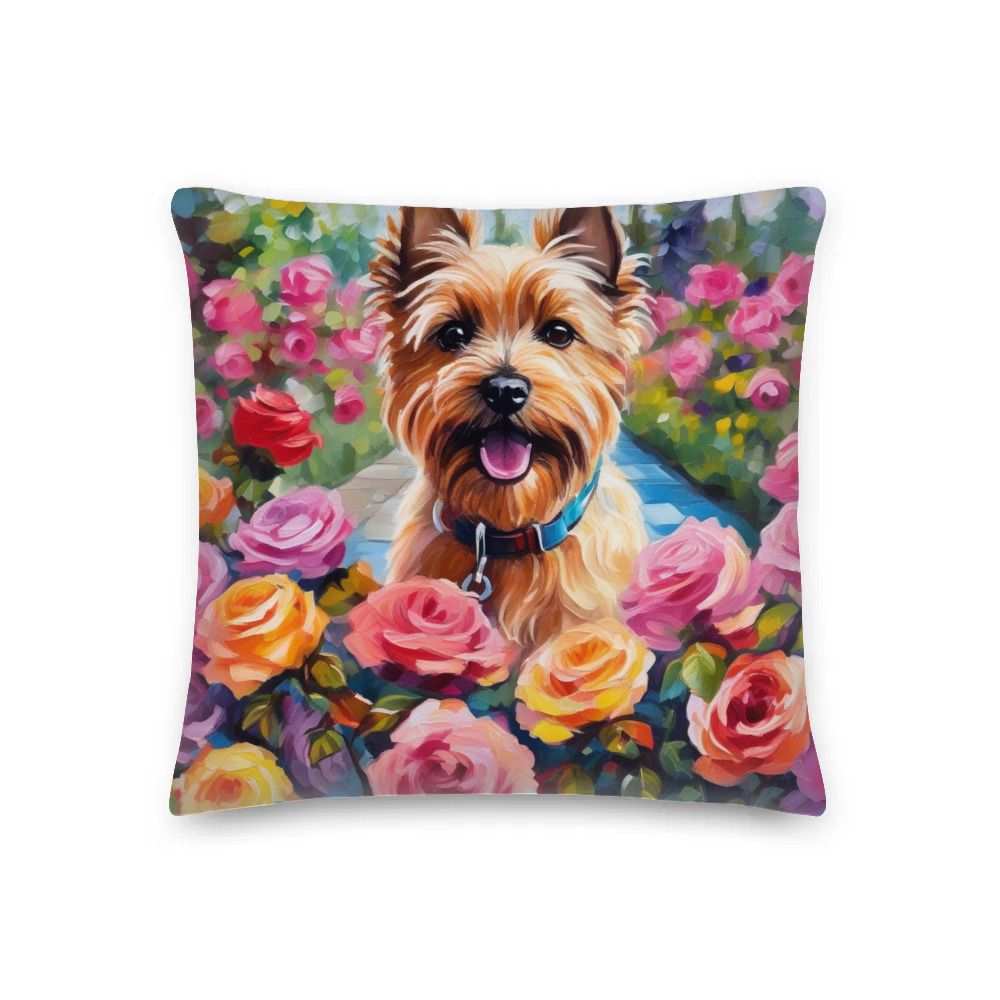 PugMug Custom Cairn Terrier Premium Pillow