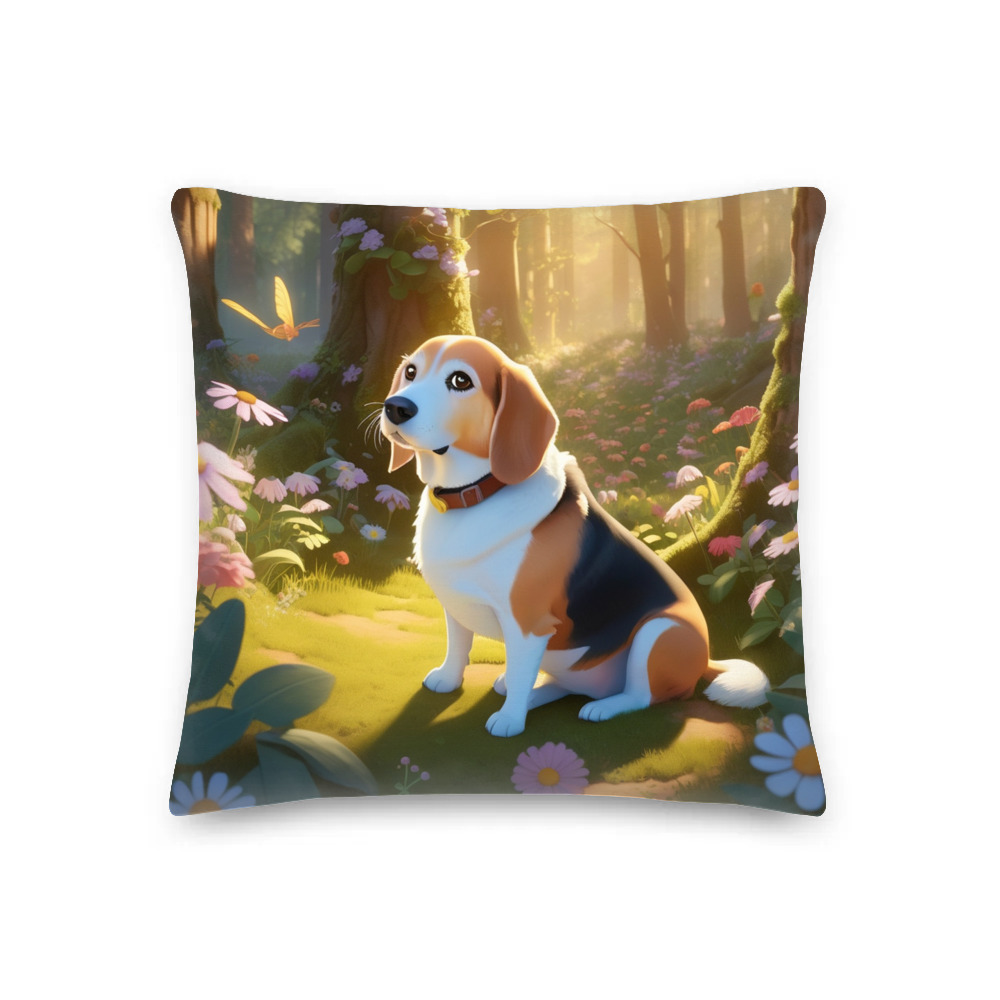 PugMug Custom Munchkin Premium Pillow