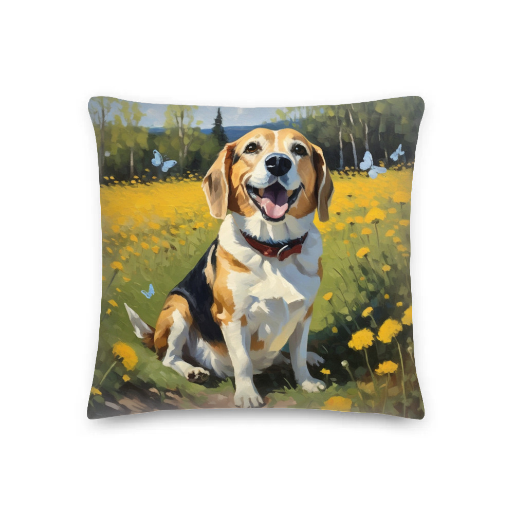 PugMug Custom Munchkin Premium Pillow