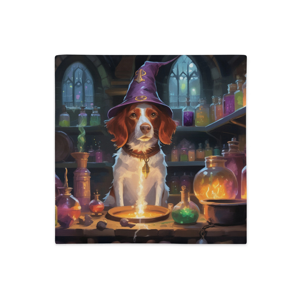 PugMug Custom Brittany Dog Premium Pillow Case