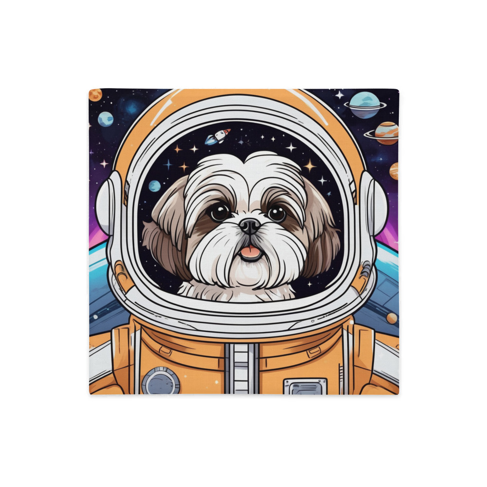 PugMug Custom Shih Tzu Premium Pillow Case