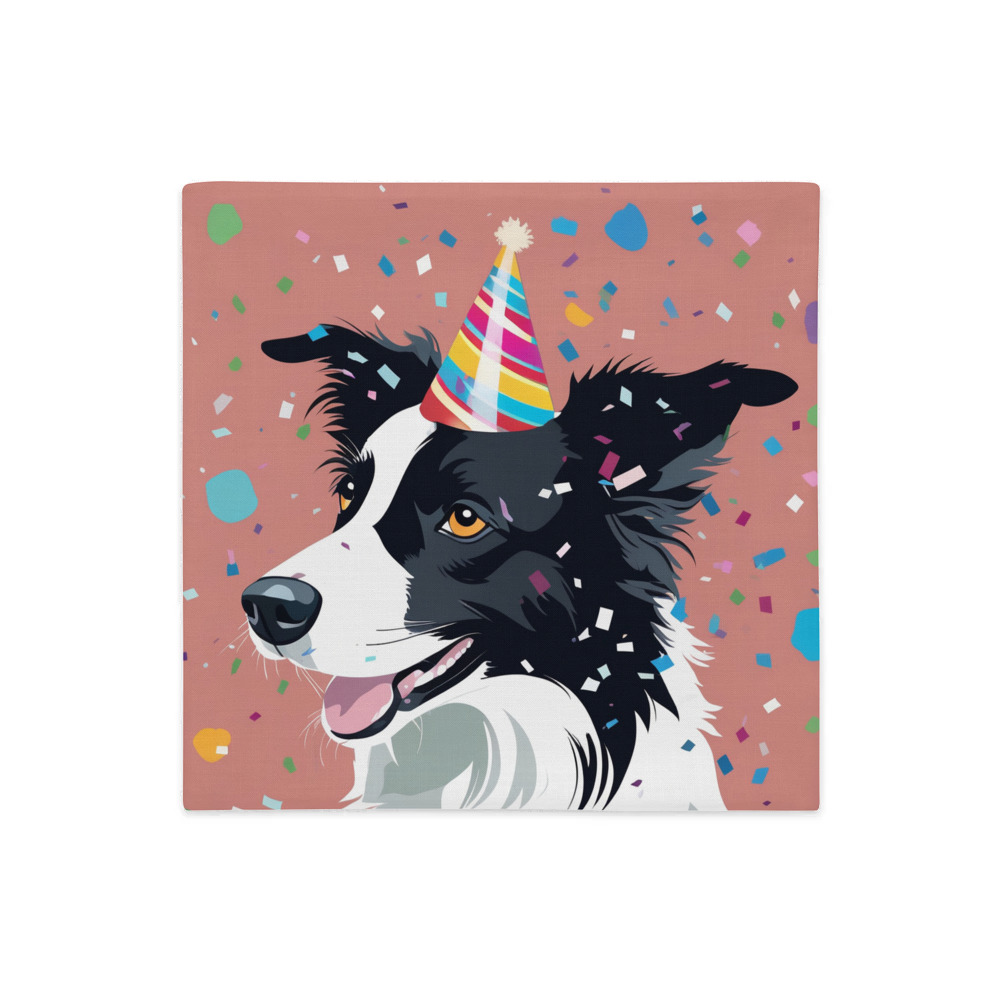 PugMug Custom Border Collie Premium Pillow Case