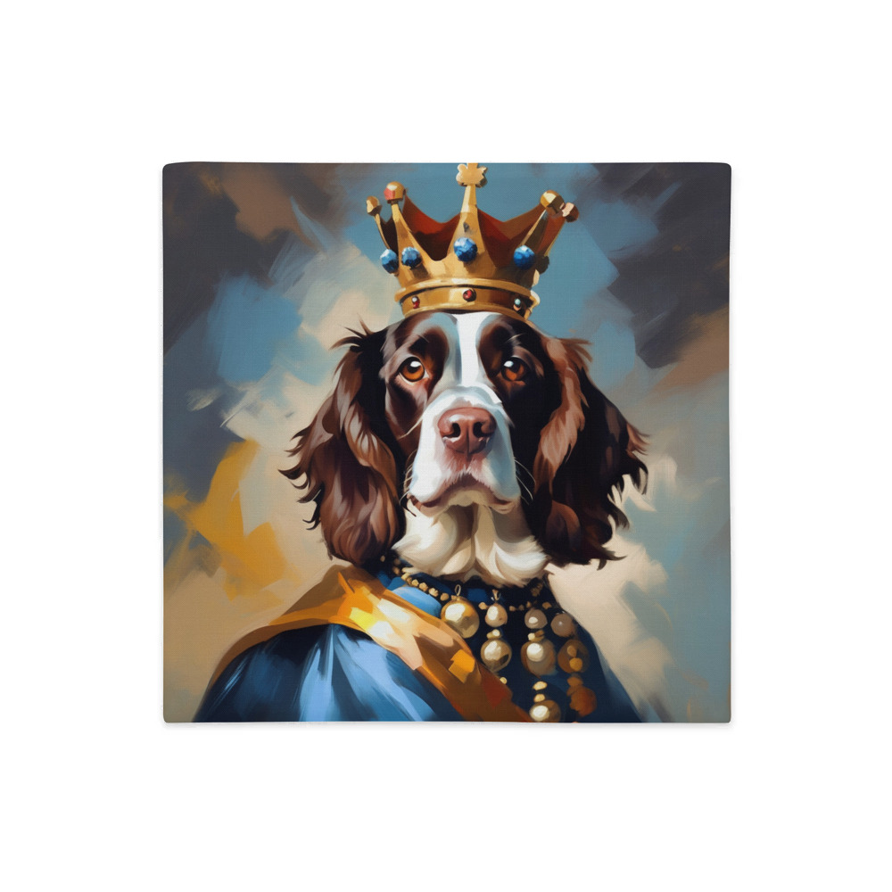PugMug Custom English Springer Spaniel Premium Pillow Case