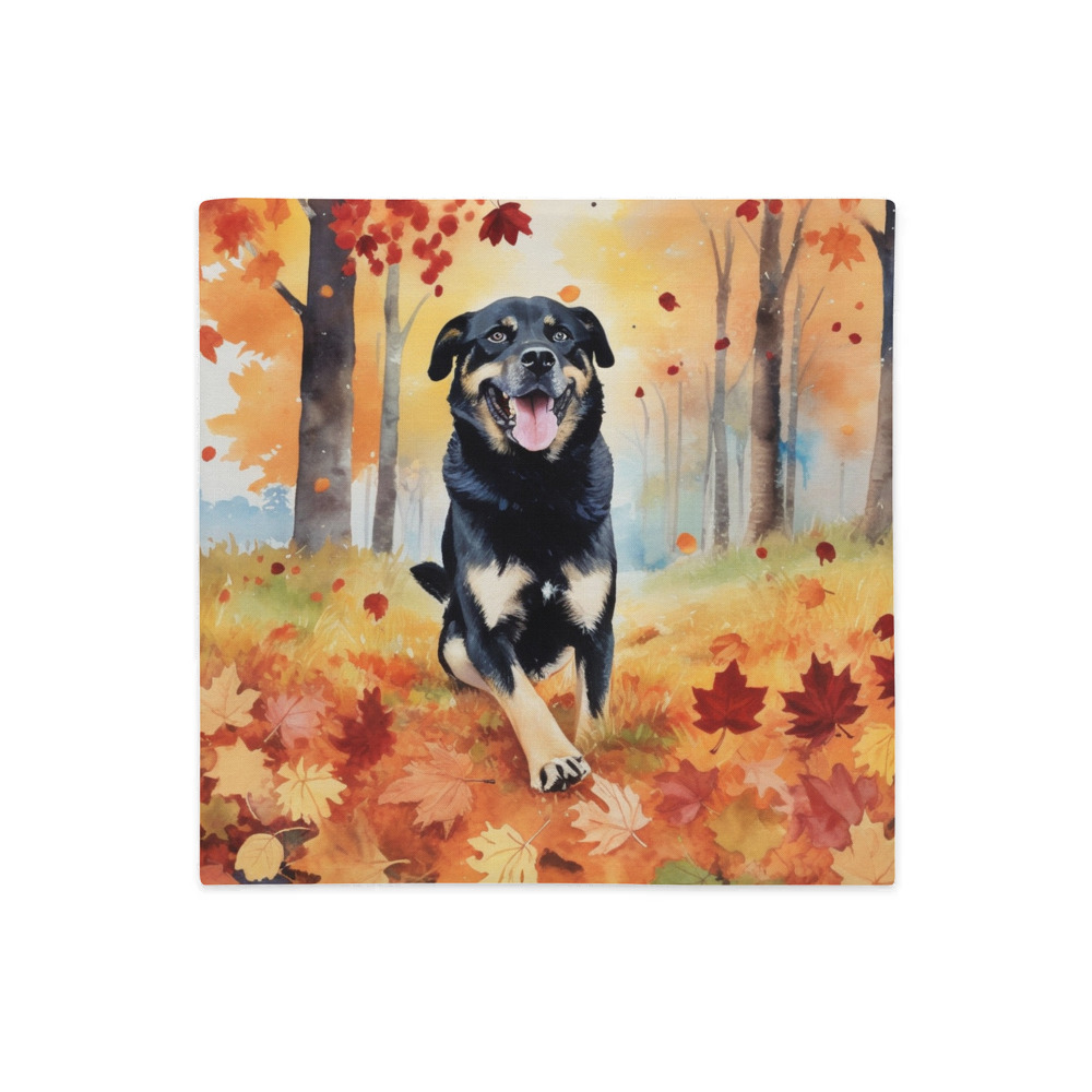 PugMug Custom Blue Premium Pillow Case