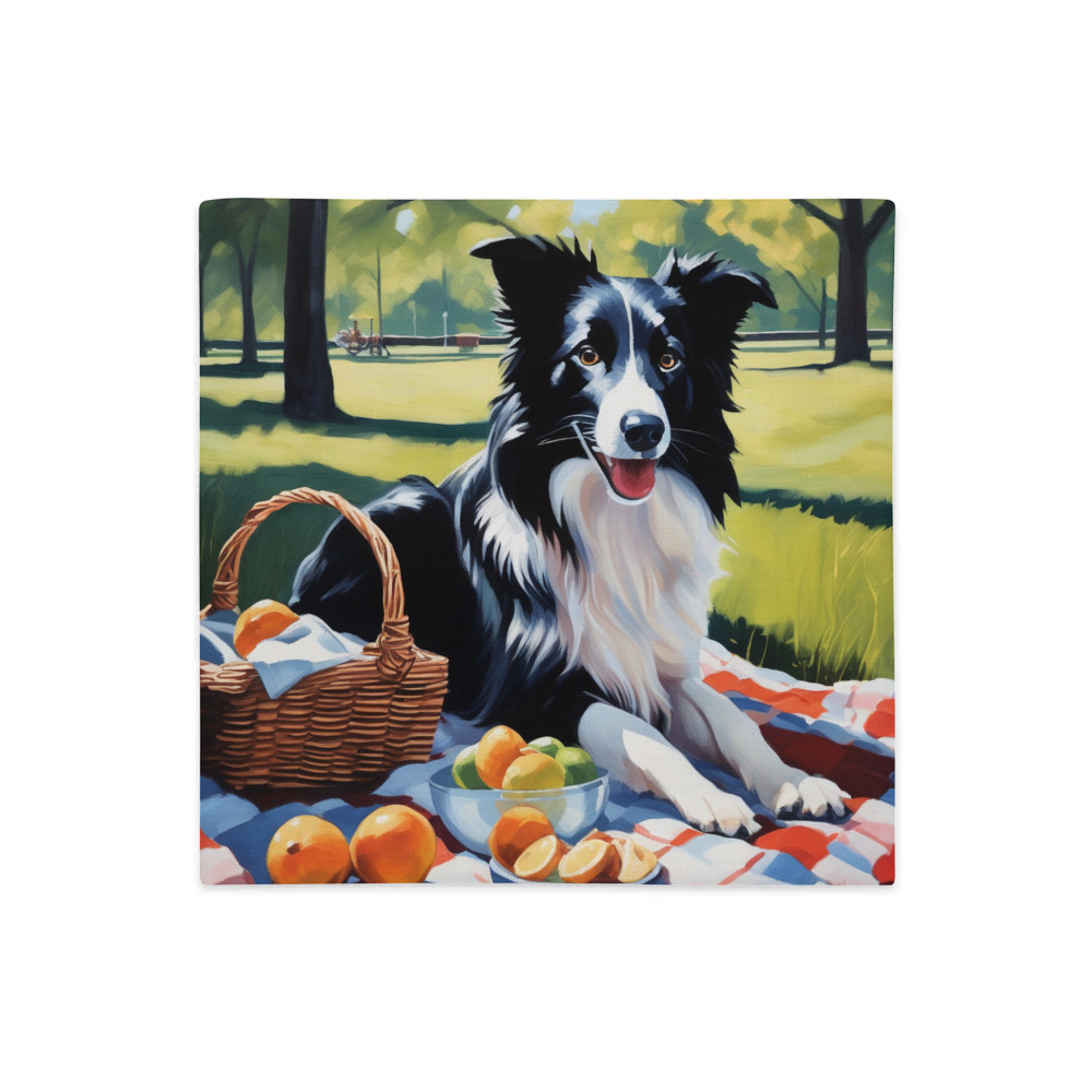 PugMug Custom Border Collie Premium Pillow Case