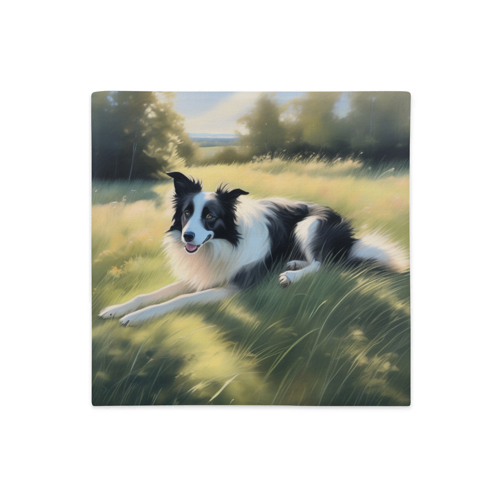 PugMug Custom Border Collie Premium Pillow Case