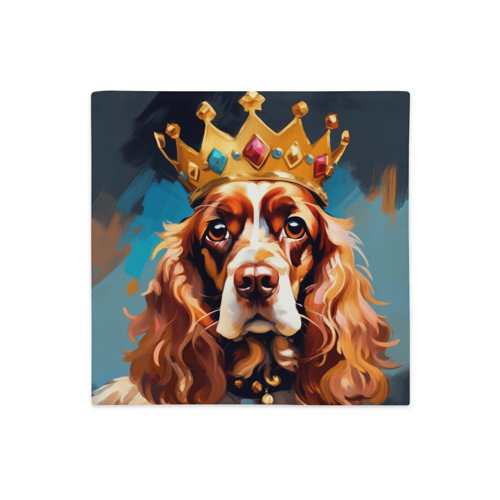 PugMug Custom Cocker Spaniel Premium Pillow Case