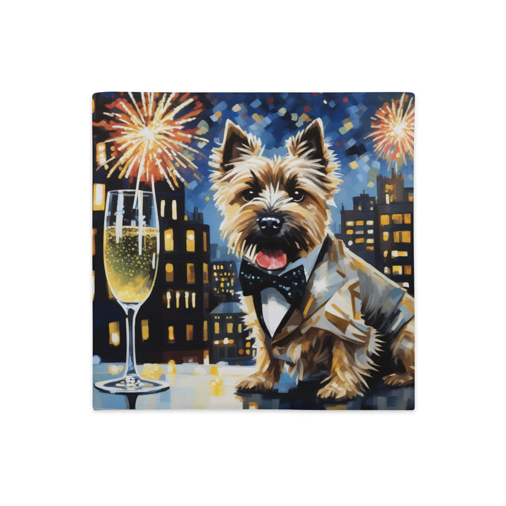 PugMug Custom Cairn Terrier Premium Pillow Case